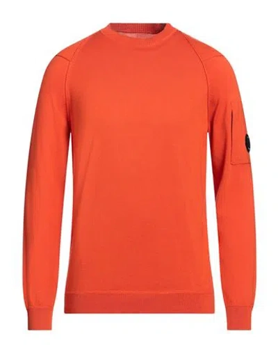C.p. Company C. P. Company Man Sweater Orange Size 40 Cotton