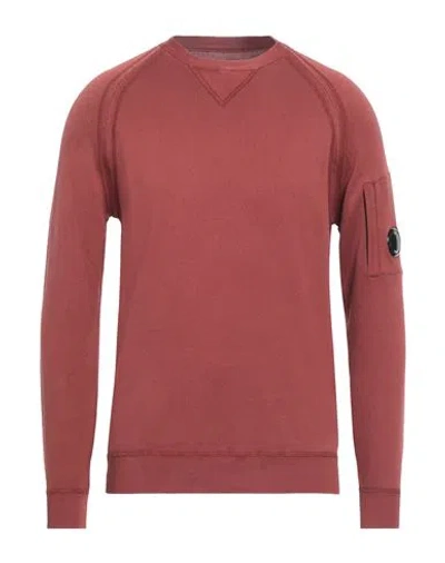 C.p. Company C. P. Company Man Sweatshirt Brick Red Size 44 Cotton