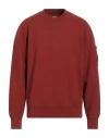 C.p. Company C. P. Company Man Sweatshirt Brick Red Size L Cotton In Brown