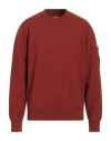 C.p. Company C. P. Company Man Sweatshirt Brick Red Size L Cotton