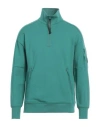 C.p. Company C. P. Company Man Sweatshirt Dark Green Size Xxl Cotton