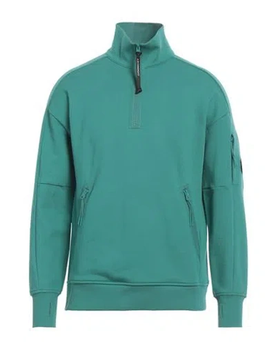 C.p. Company C. P. Company Man Sweatshirt Dark Green Size Xxl Cotton In Green