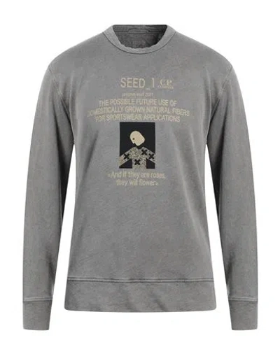 C.p. Company C. P. Company Man Sweatshirt Grey Size S Cotton, Ramie