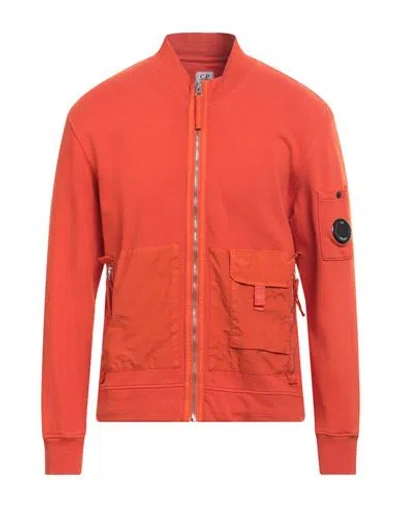 C.p. Company C. P. Company Man Sweatshirt Orange Size 3xl Cotton
