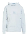 C.p. Company C. P. Company Man Sweatshirt Sky Blue Size Xxl Cotton In Blue