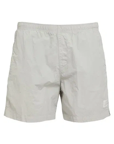 C.p. Company C. P. Company Man Swim Trunks Light Grey Size 38 Polyamide, Cotton In Grey