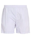 C.p. Company C. P. Company Man Swim Trunks Lilac Size 36 Polyamide, Cotton In Purple