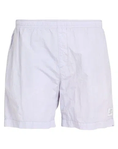 C.p. Company C. P. Company Man Swim Trunks Lilac Size 36 Polyamide, Cotton In Purple