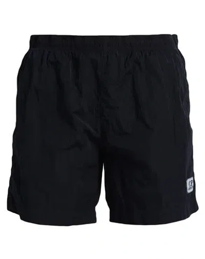 C.p. Company C. P. Company Man Swim Trunks Midnight Blue Size 34 Polyamide In Blue