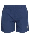 C.p. Company C. P. Company Man Swim Trunks Navy Blue Size 28 Polyamide, Cotton