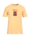 C.p. Company C. P. Company Man T-shirt Apricot Size 3xl Hemp In Orange