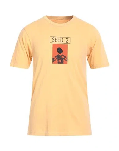 C.p. Company C. P. Company Man T-shirt Apricot Size 3xl Hemp In Orange