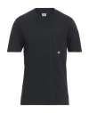 C.p. Company C. P. Company Man T-shirt Black Size Xxl Cotton