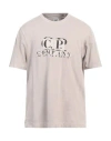 C.p. Company C. P. Company Man T-shirt Dove Grey Size Xl Cotton In Grey