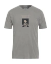 C.p. Company C. P. Company Man T-shirt Grey Size Xxl Cotton