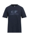 C.p. Company C. P. Company Man T-shirt Navy Blue Size L Cotton