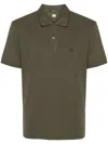 C.p. Company C. P. Company Regular Striped Collar Polo Shirt In Green