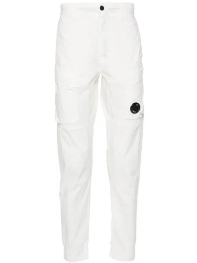 C.p. Company C.p.company Trousers White