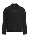 C.P. COMPANY PATCHED POCKET BUTTONED OVERSHIRT