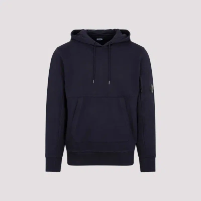 C.p. Company Cp Company Cotton Hoodie In Total Eclipse