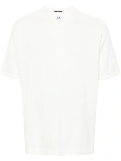 C.p. Company Cp Company T-shirts And Polos White In Blanco