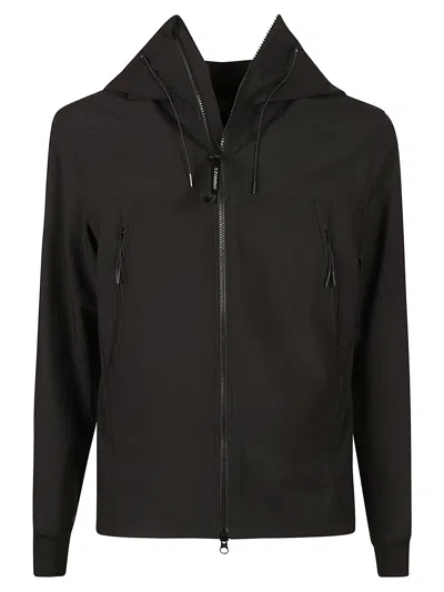 C.p. Company Cp Shell-r Short Jacket In Black