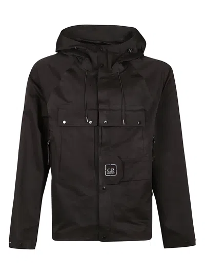 C.p. Company Cp Shell-r Short Jacket In Black