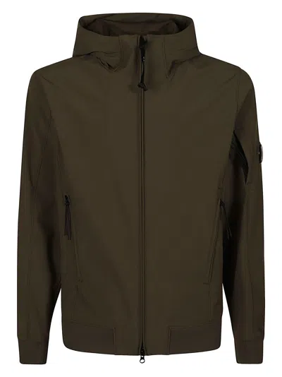 C.p. Company Cp Shell-r Short Jacket In Ivy Green