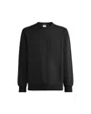 C.p. Company Cotton Metropolis Series Stretch Fleece Sweatshirt In Black