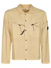 C.p. Company Double Pocket Zip Jacket In Pistacchio