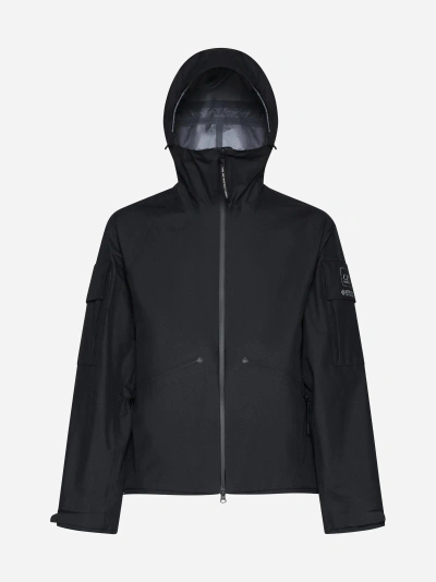 C.p. Company Gore-tex Infinium Hooded Jacket In Black