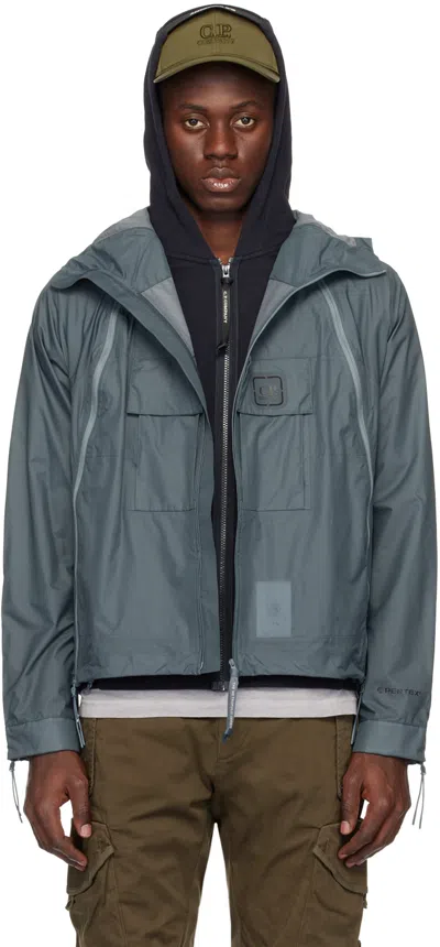 C.p. Company Gray Bloom Jacket In Turbulence 975