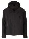 C.p. Company C.p.company Pro-tek Hooded Jacket In Black