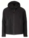 C.p. Company C.p.company Pro-tek Hooded Jacket In Black