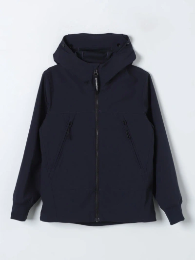 C.p. Company Jacket  Kids Color Blue In Blue