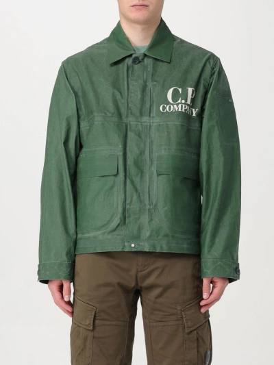 C.p. Company Jacket  Men Color Green
