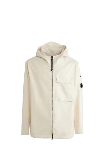 C.p. Company Jacket In White