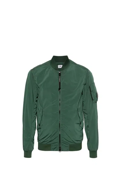 C.p. Company Jacket In Green