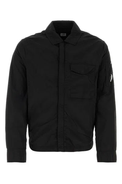 C.p. Company Jackets In Black