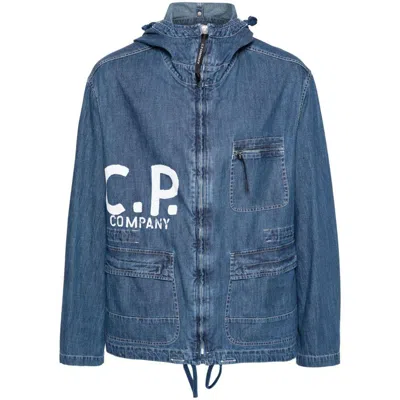 C.p. Company Outerwears In Blue