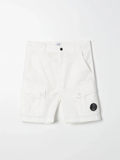 C.p. Company Pants  Kids Color White In White