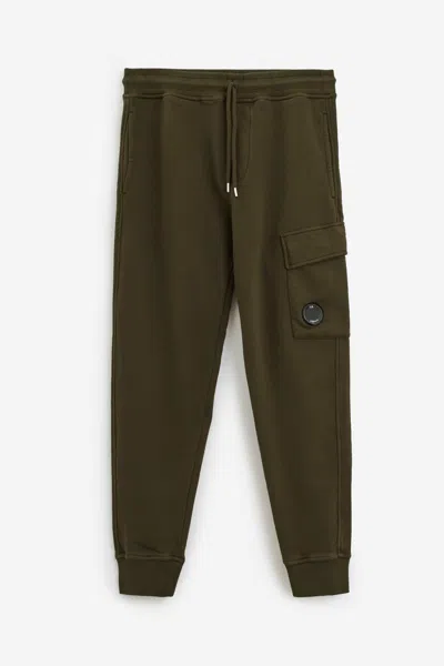 C.p. Company Pants In Ivy Green
