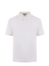 C.p. Company Polo - Blanco In Bianco Latte