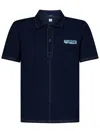 C.p. Company Polo Shirt  Men Color Denim In Blu