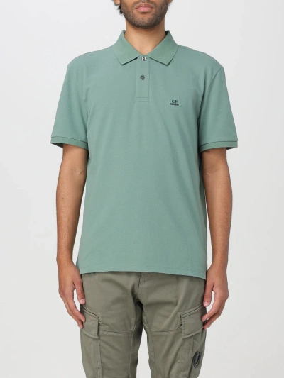 C.p. Company Polo Shirt  Men Color Green In Green