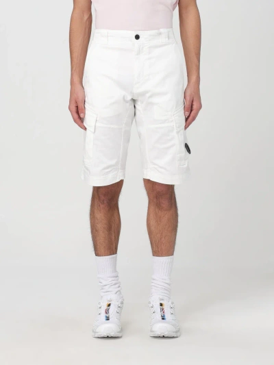 C.p. Company Short  Men Color White In White