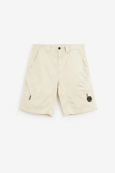 C.p. Company Shorts In Cream