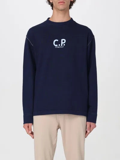 C.p. Company Sweater  Men Color Denim