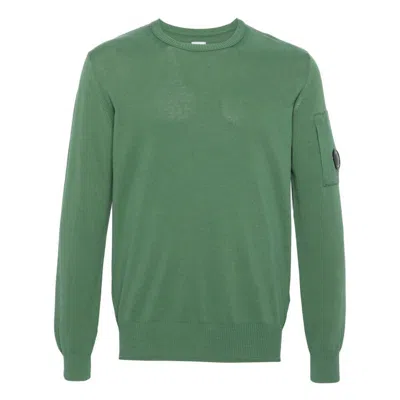 C.p. Company Sweaters In Green