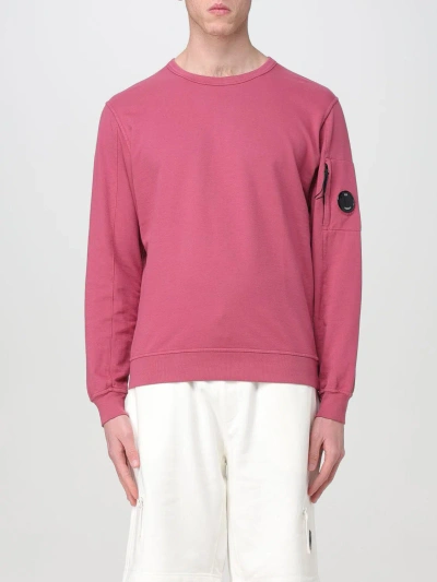C.p. Company Sweatshirt  Men Color Burgundy In Burgundy